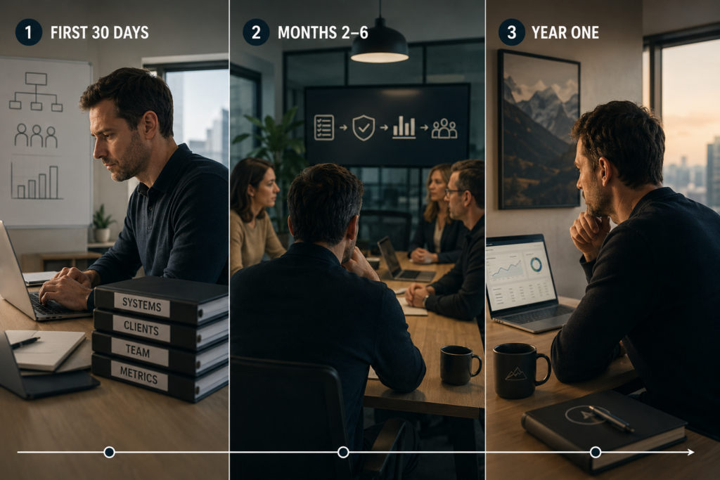 What happens after you sell your agency